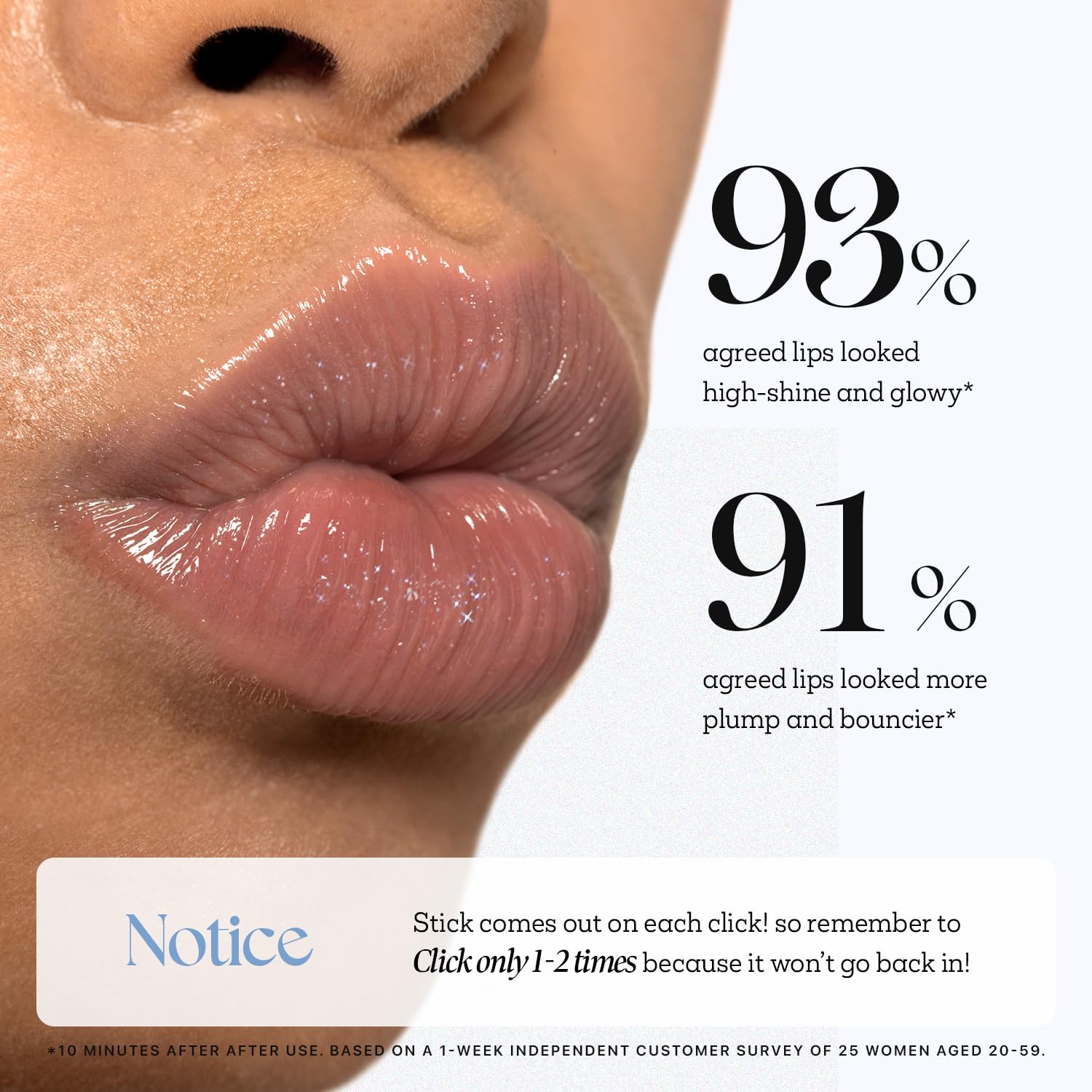 Nature Republic Honey Melting Lip Glitter textura miel suave y cómoda
