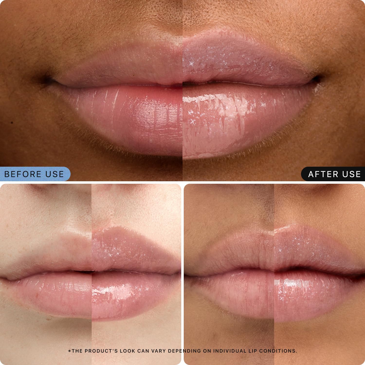 Nature Republic Honey Melting Lip Glitter tono transparente para labios naturales