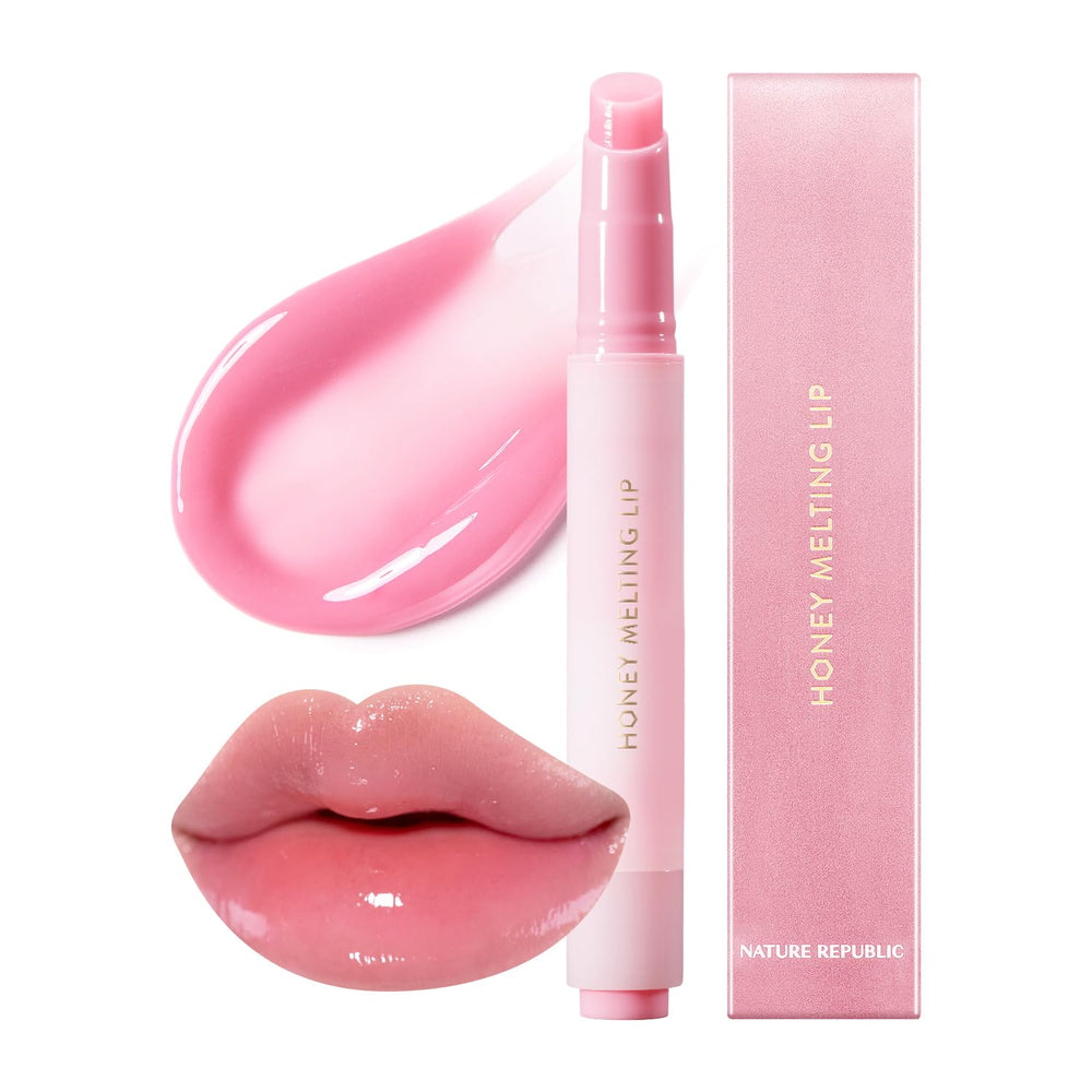 Nature Republic Honey Melting Lip Plumping aplica color y nutrición en labios