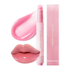 Nature Republic Honey Melting Lip Plumping aplica color y nutrición en labios