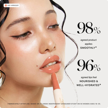 Textura suave de Honey Melting Lip facilita la aplicación y confort