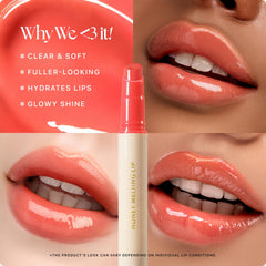 Nature Republic Honey Melting Lip en tono 10 Durazno, color suave y natural.