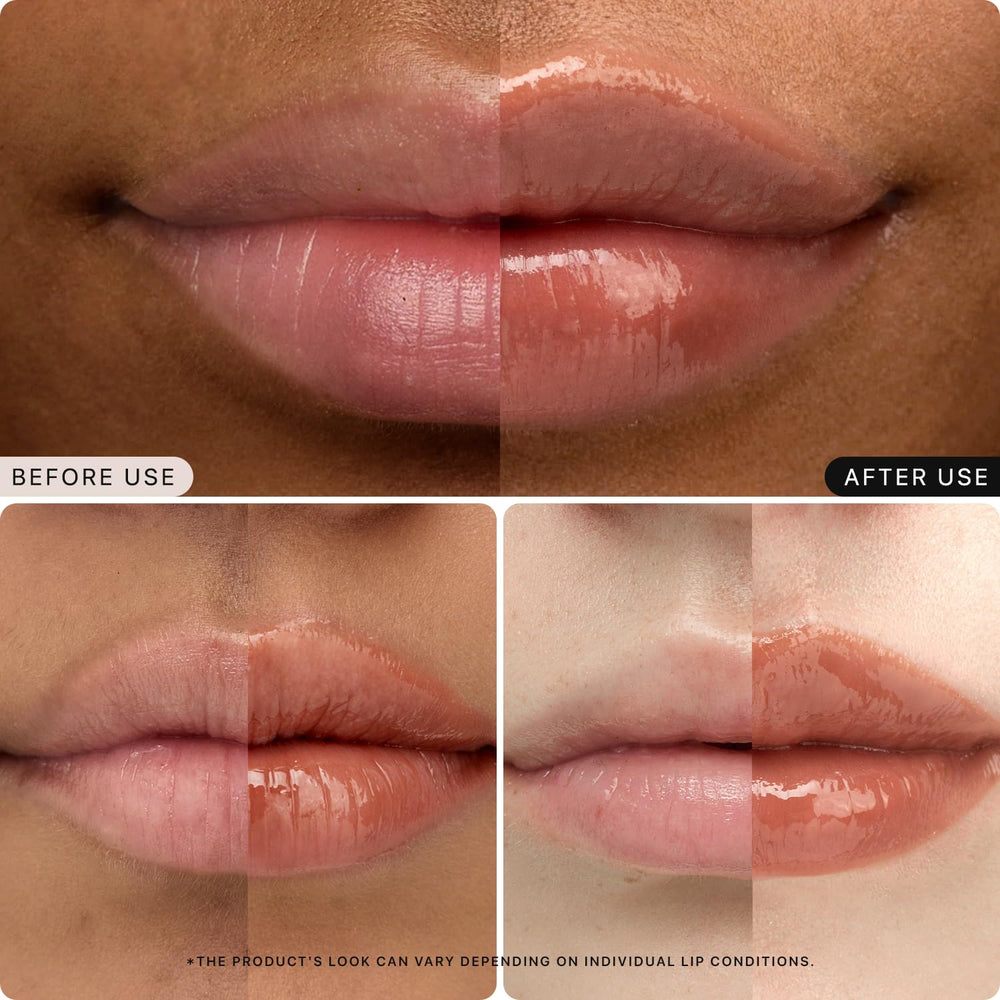 Hidratación duradera con el labial miel-derretido Nature Republic, brillo suave.