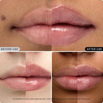 Labial Nature Republic hidratante con brillo irradiado para un efecto luminoso y saludable.