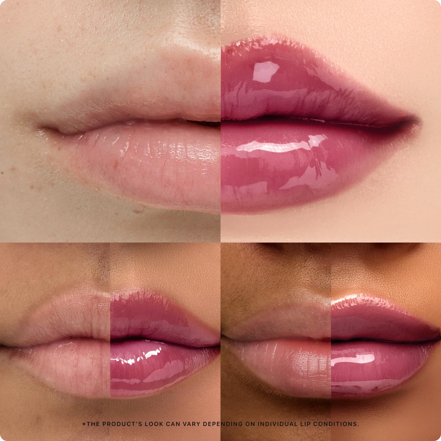 Nature Republic Labial Honey Melting Efecto Glow con brillo natural.