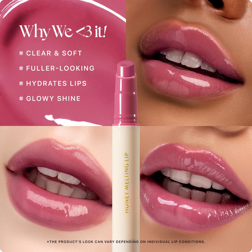 Nature Republic labial miel derretido 08 cereza oscura choux aplicación fácil y rápida