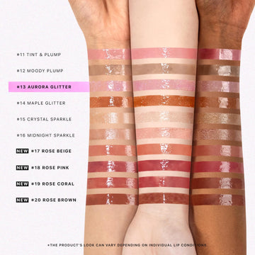 Nature Republic labial color y brillo aurora13, acabado natural.