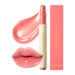 Nature Republic Labio Miel Derretido 02: textura suave y hidratación para labios secos.