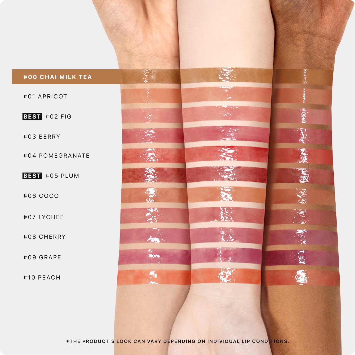 Nature Republic tono rosado con miel derretido 00 chai milk tea para color sutil