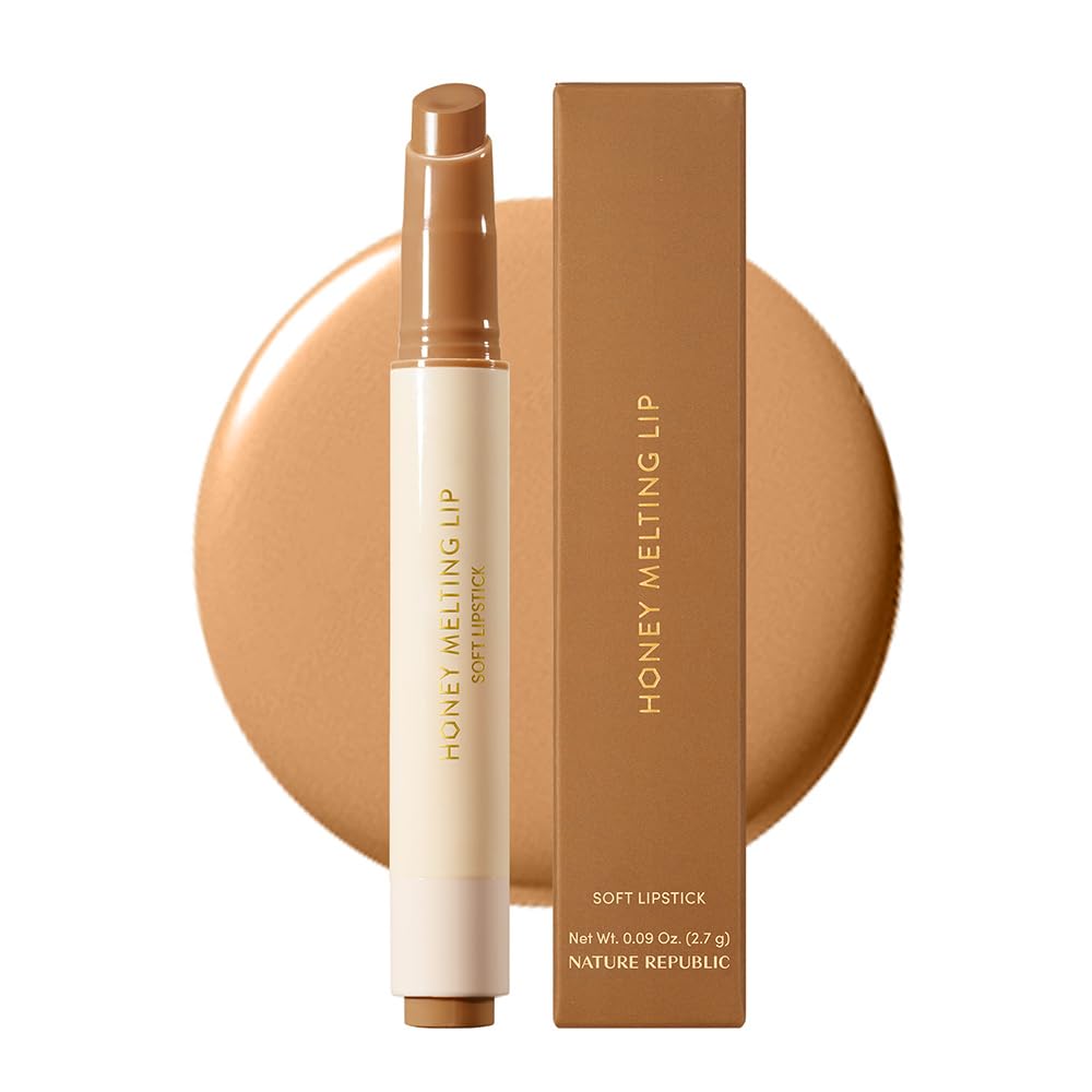 Nature Republic bálsamo miel derretido 00 chai milk tea aporta textura suave para labios resecos