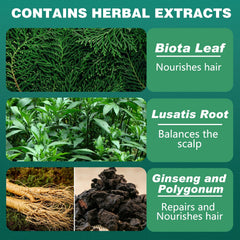 Nature Seven infusion hierbas, cabello nutrido y brillo natural.