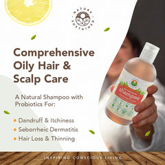Nature Sustained Fórmula sin sulfatos para cabello, cuidado suave.