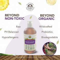 Nature Sustained: lavado suave para rostro y cuerpo sin sulfatos