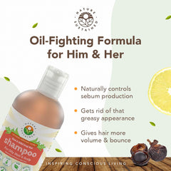 Nature Sustained Probioticos fermentados cabello, fortalecen cuero cabelludo y combaten grasa.