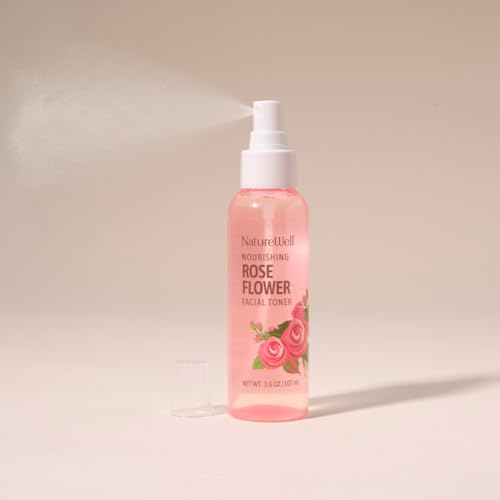 Nature Well Tónico de Rosas textura ligera ideal como primer de maquillaje.