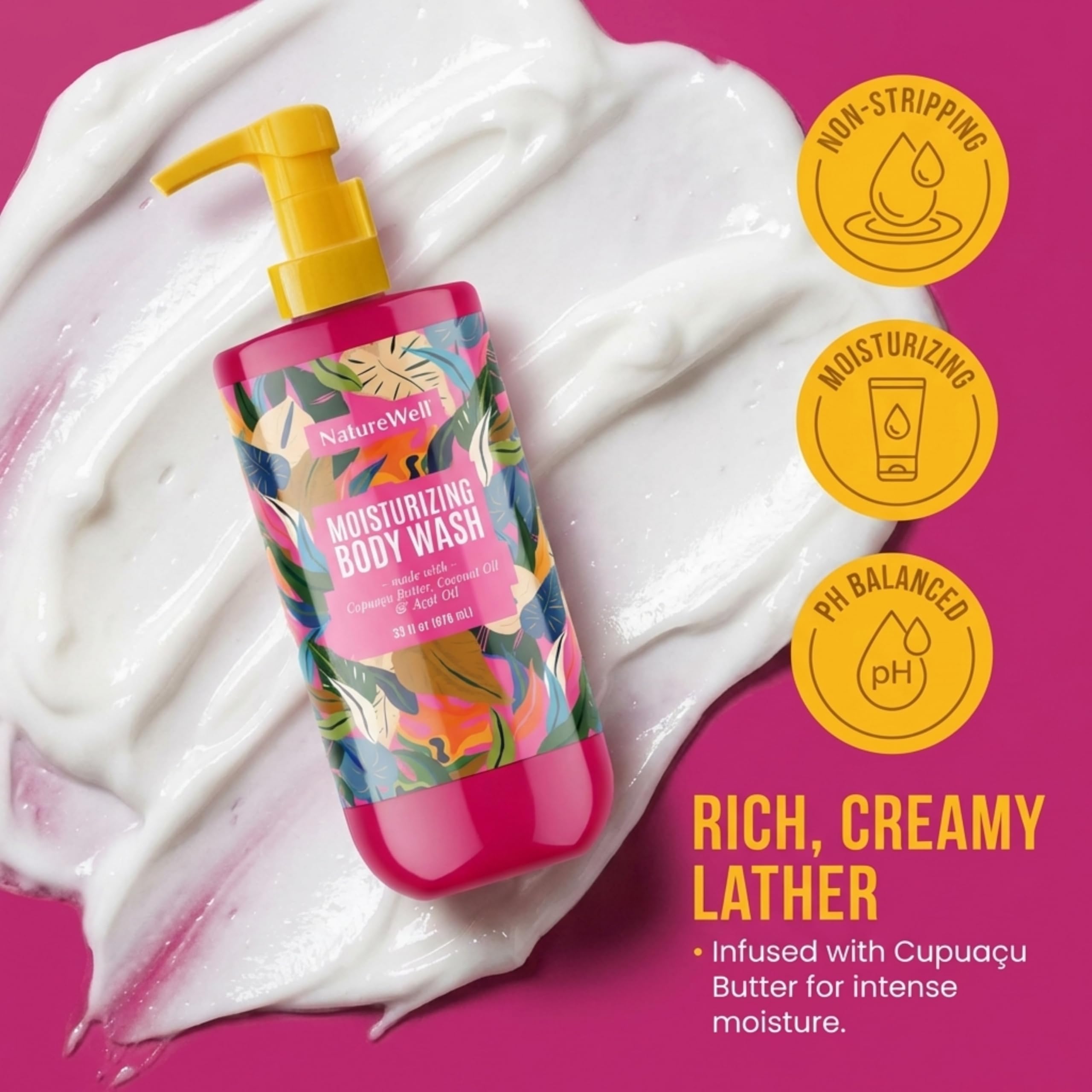 Nature Well Cheeky: textura hidratante que envuelve la piel en crema.