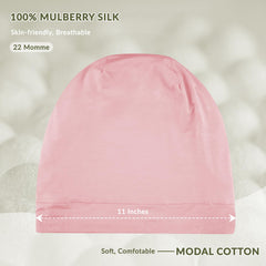 NatureKess bonete seda Mulberry interior de seda para reducir fricción.