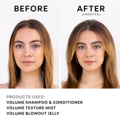 NatureLab.TOKYO Champú de Volumen Perfecto, proteínas de arroz y soja fortalecen sin apelmazar