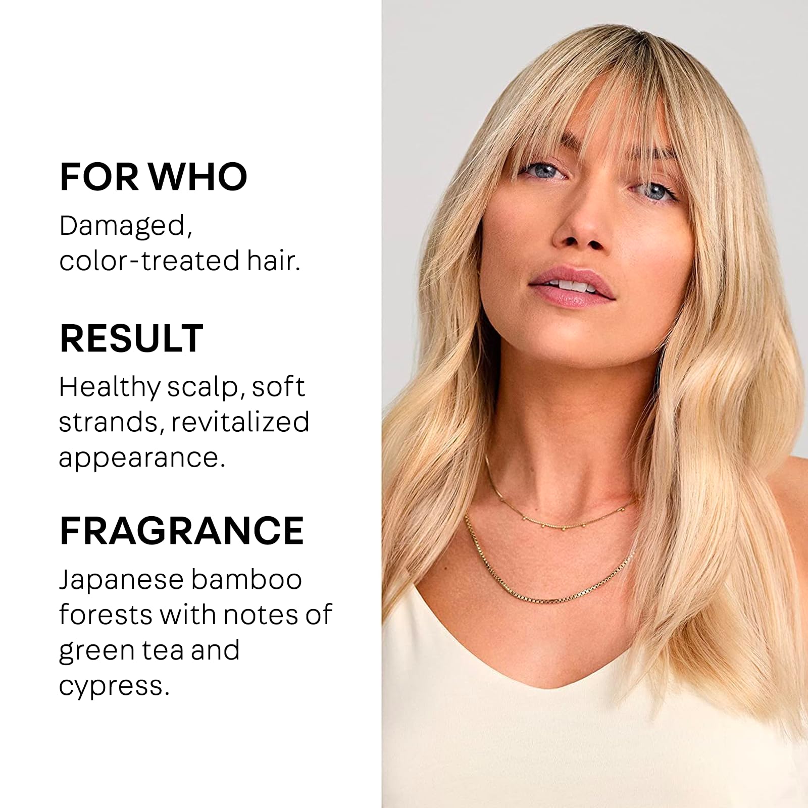 NatureLab.TOKYO Perfect Repair desenreda nudos y deja el cabello suave.