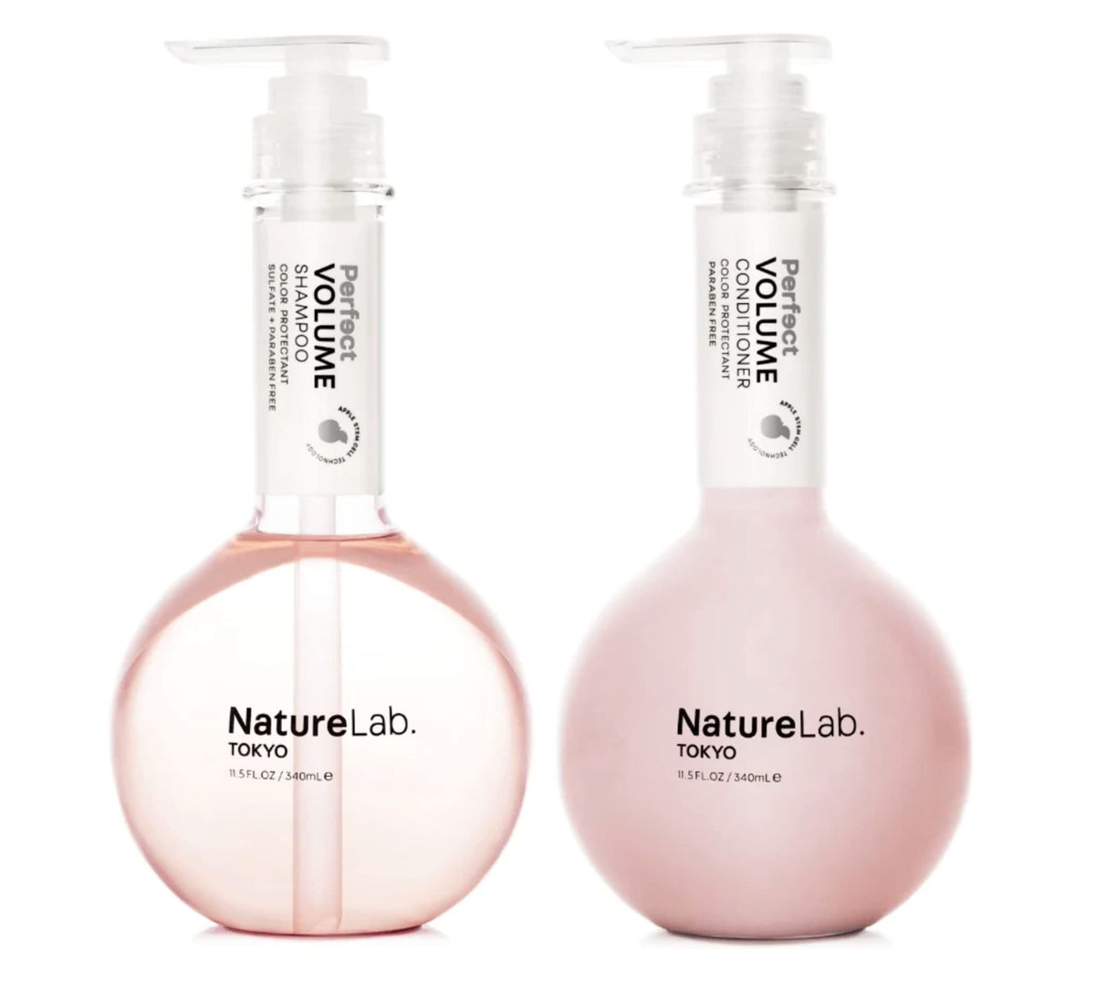 NatureLab.TOKYO shampoing-volume bouteille: volumisation légère pour cheveux fins.