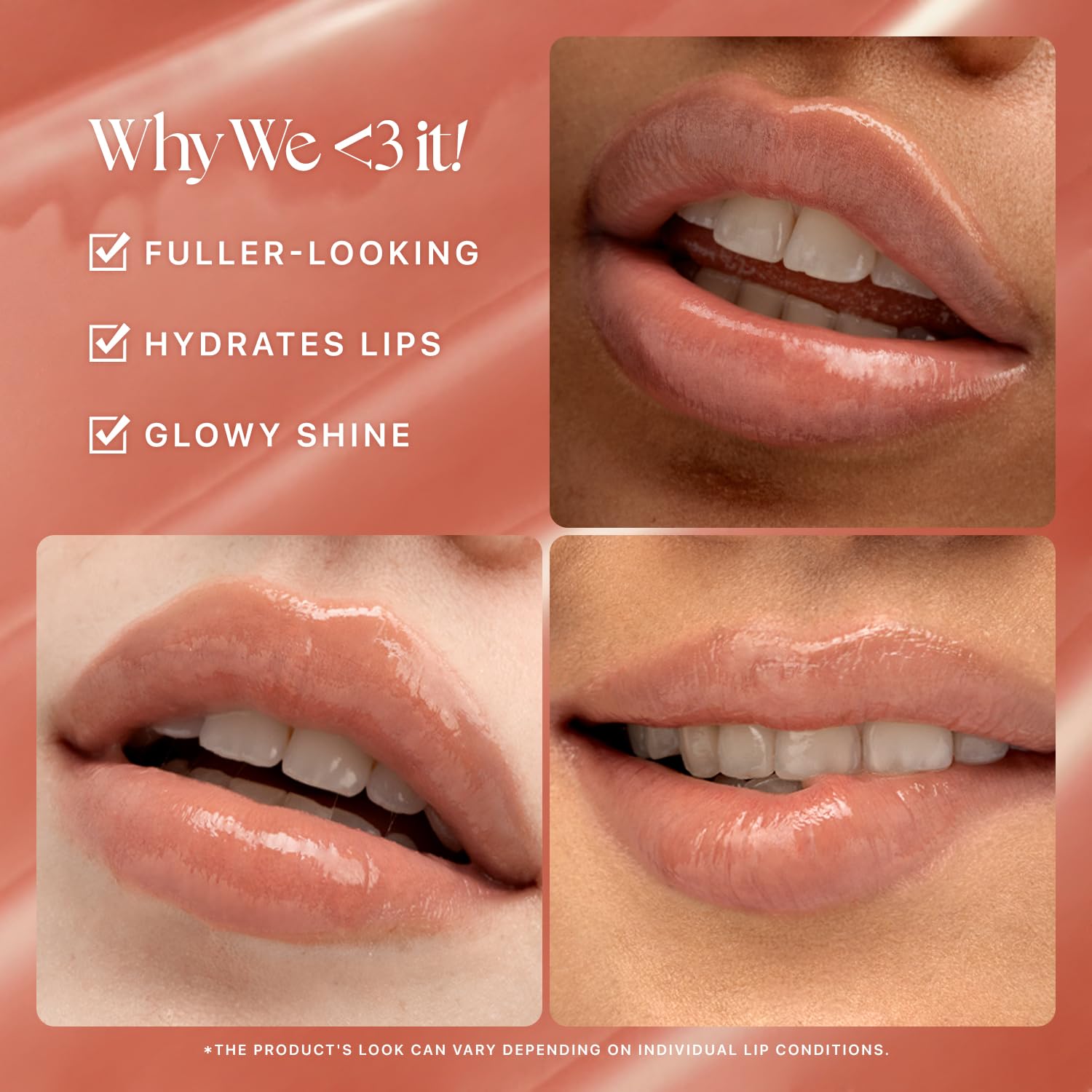 Nature Republic Labial Acabado Radiante rosa beige con brillo suave