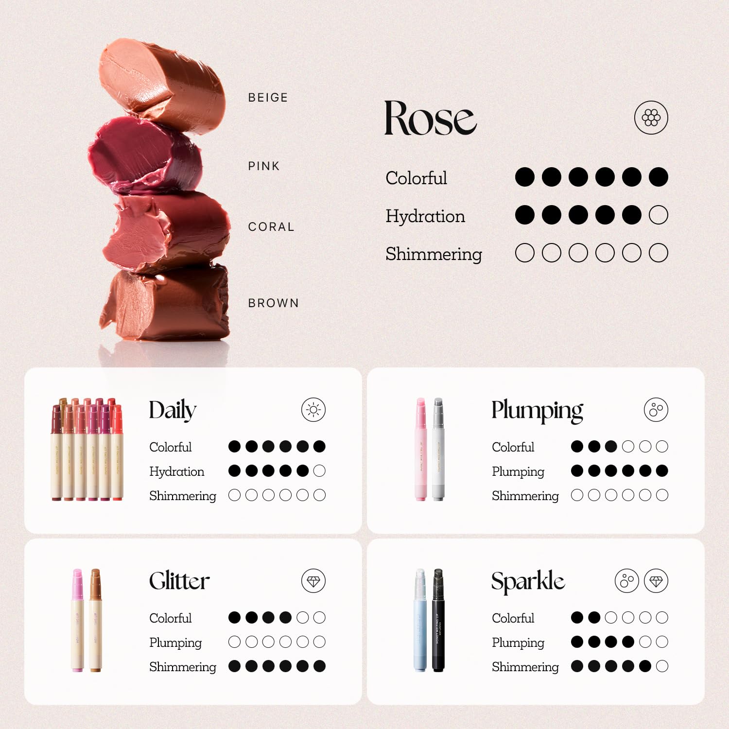 Nature Republic Labial Protección Hidratante rosa beige para labios suaves