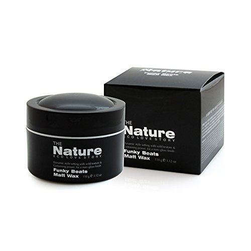 Nature Funky Beats cera mate, aplicación suave para peinado rápido