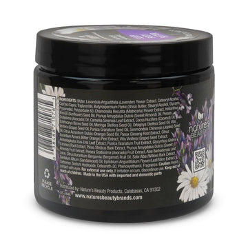 Nature's Beauty empaque claro, diseño elegante en frascos de 12 oz