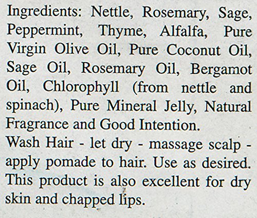 Nature's Blessings pomada cabello — empaque práctico y fácil de usar.