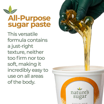 Nature's Sugar ingredientes naturales para depilación suave
