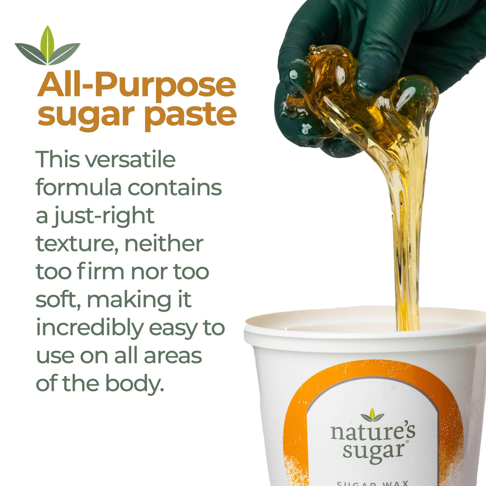 Nature's Sugar ingredientes naturales para depilación suave
