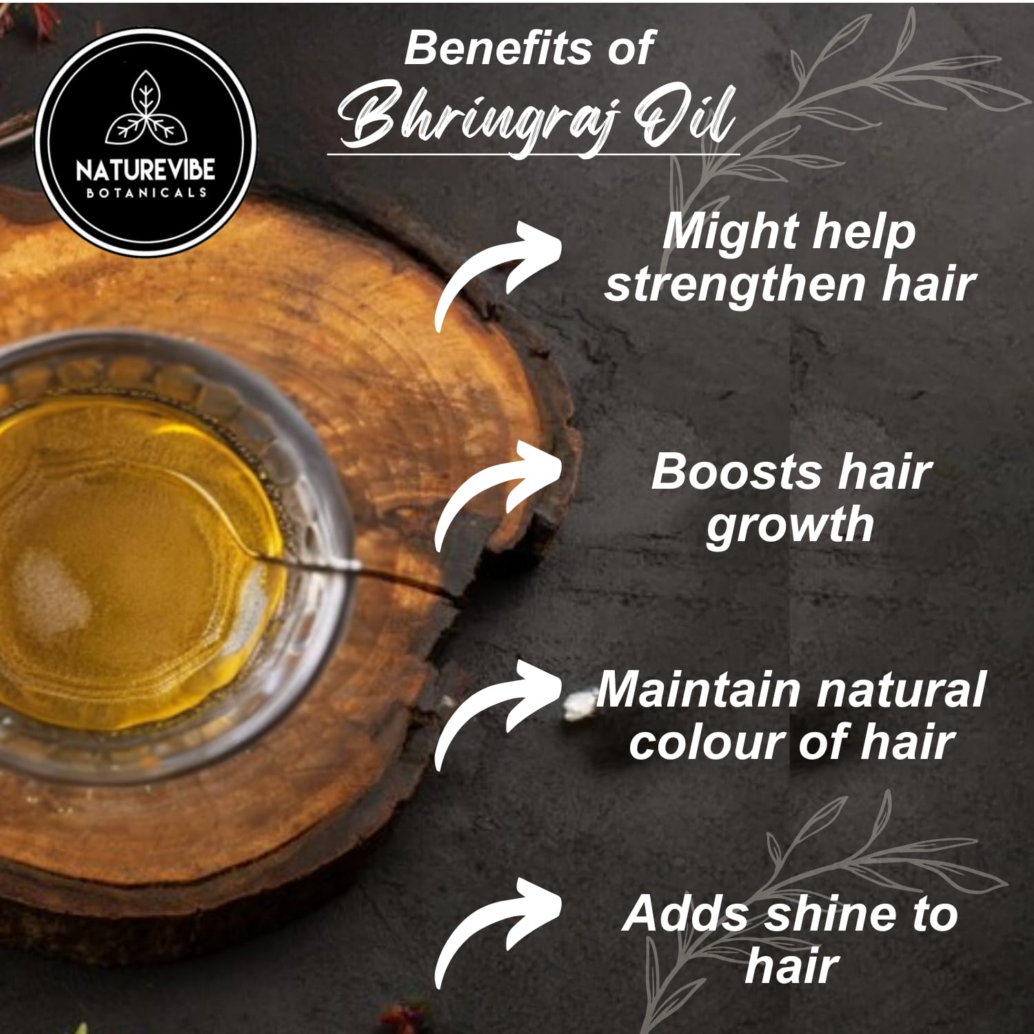 Aceite bhringraj para cuero cabelludo hidratado y fresco