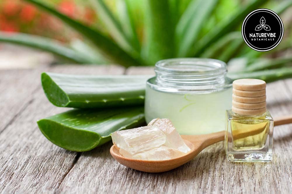 Naturevibe Botanicals Aceite Aloe Vera 946 ml aplicación suave en la piel