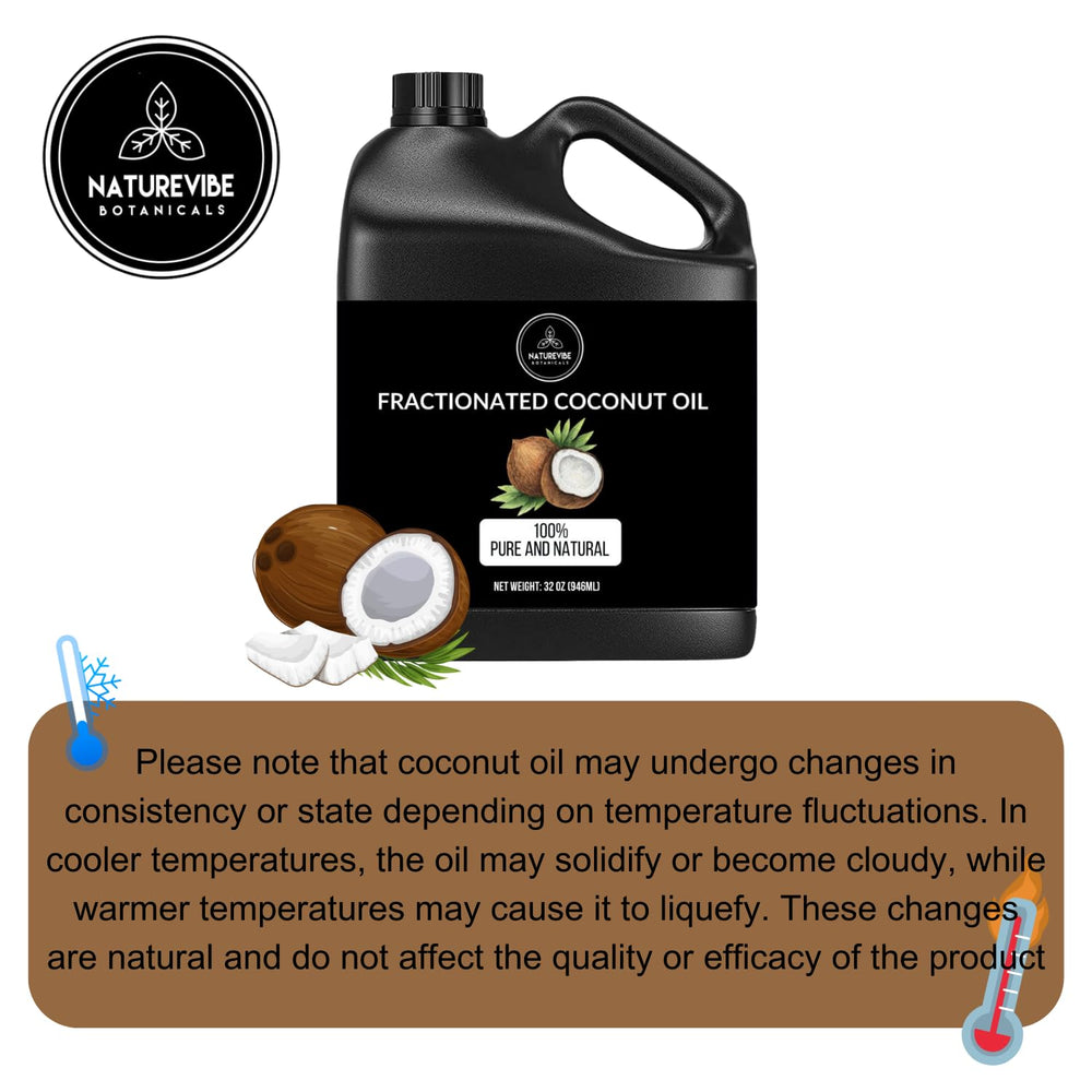 Naturevibe Botanicals Aceite de Coco Fractionado aplicado con dosificador, absorción rápida