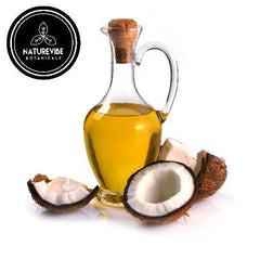 Naturevibe Botanicals Aceite de Coco Fractionado textura ligera para hidratación suave