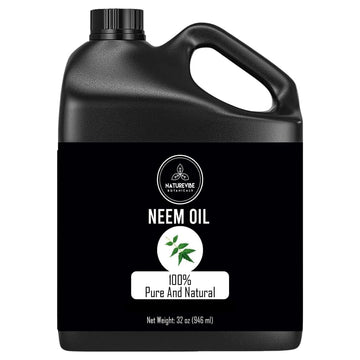 Naturevibe Botanicals Aceite de Neem, envase de 32 onzas, uso múltiple para piel