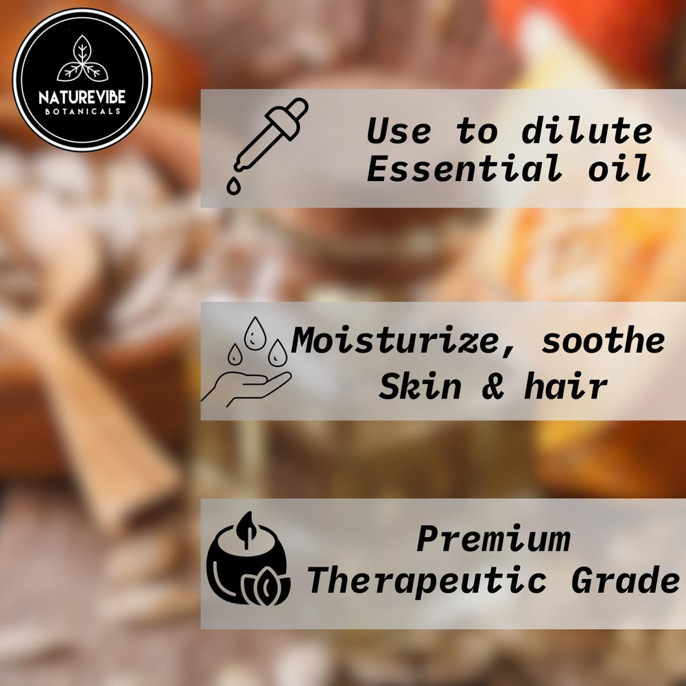 Aceite de calabaza Naturevibe textura ligera para rostro y cuerpo.