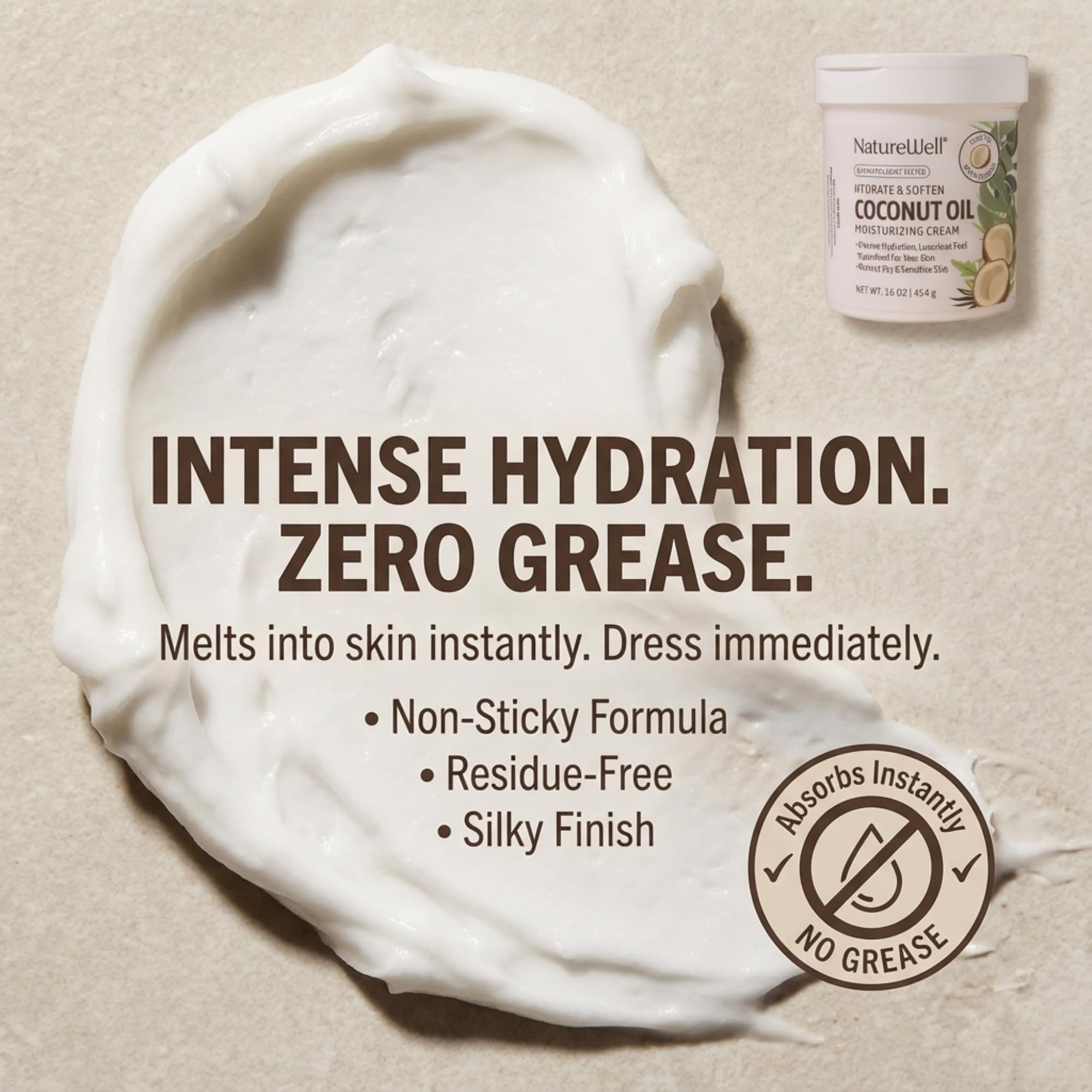 NATURE WELL crema coco manos: cuidado suave para manos secas