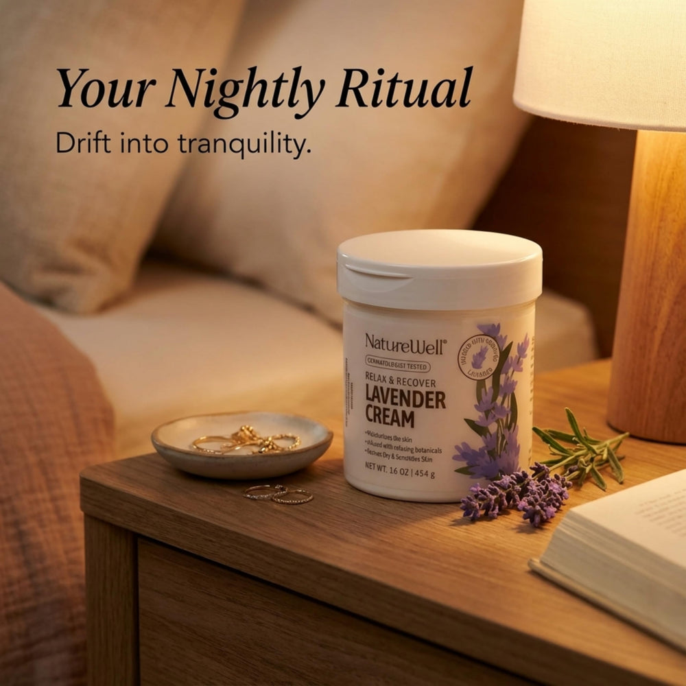 NatureWell Lavanda aromas relajantes para momentos de calma.