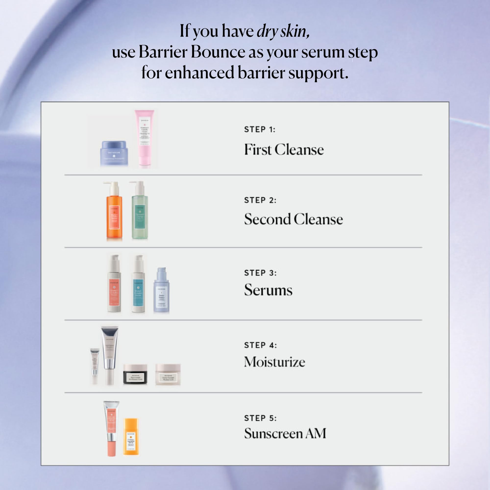 Naturium Barrier Bounce Serum: ceramidas y escualano fortalecen la barrera