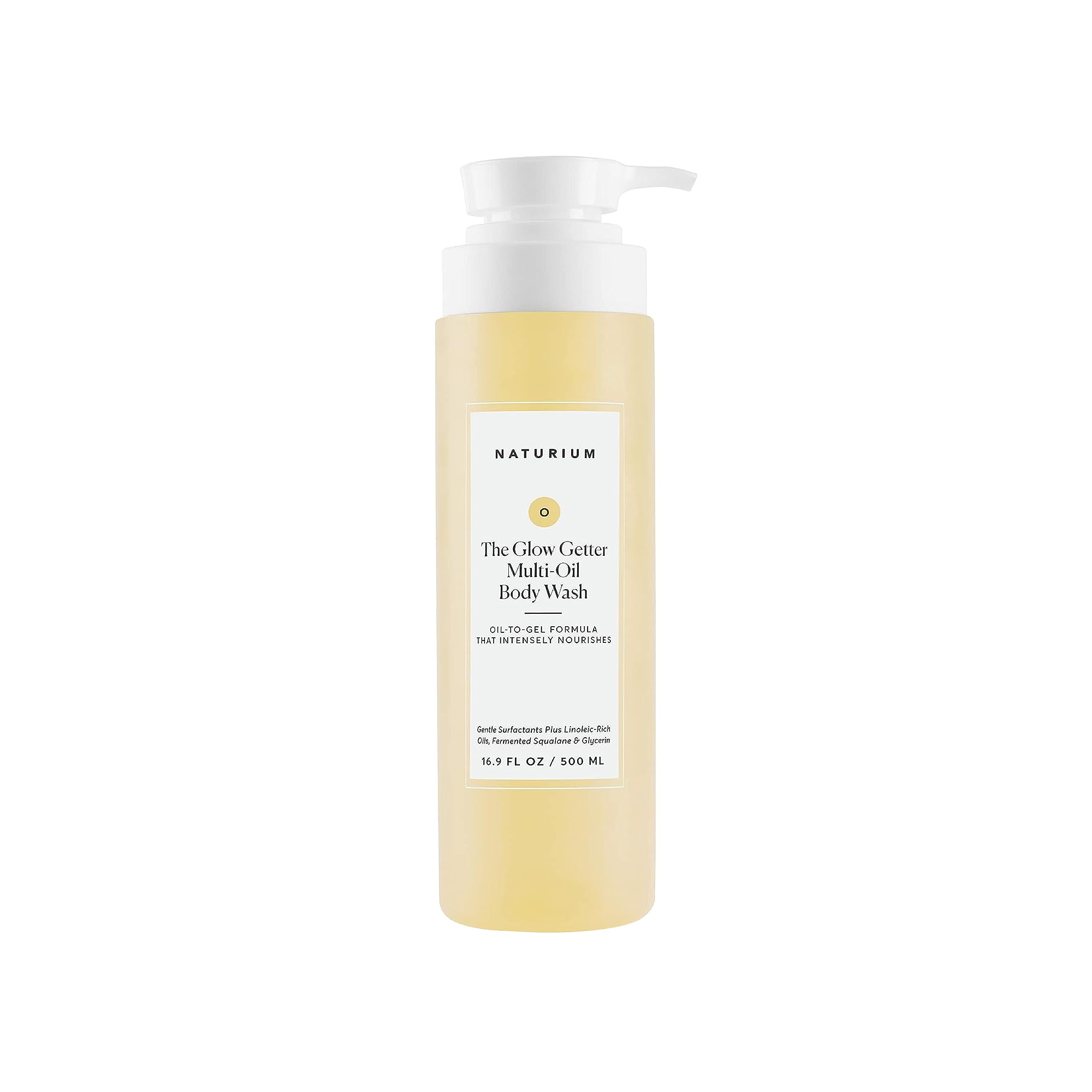 Naturium Glow Getter: botella de ducha con aceite hidratante para uso diario