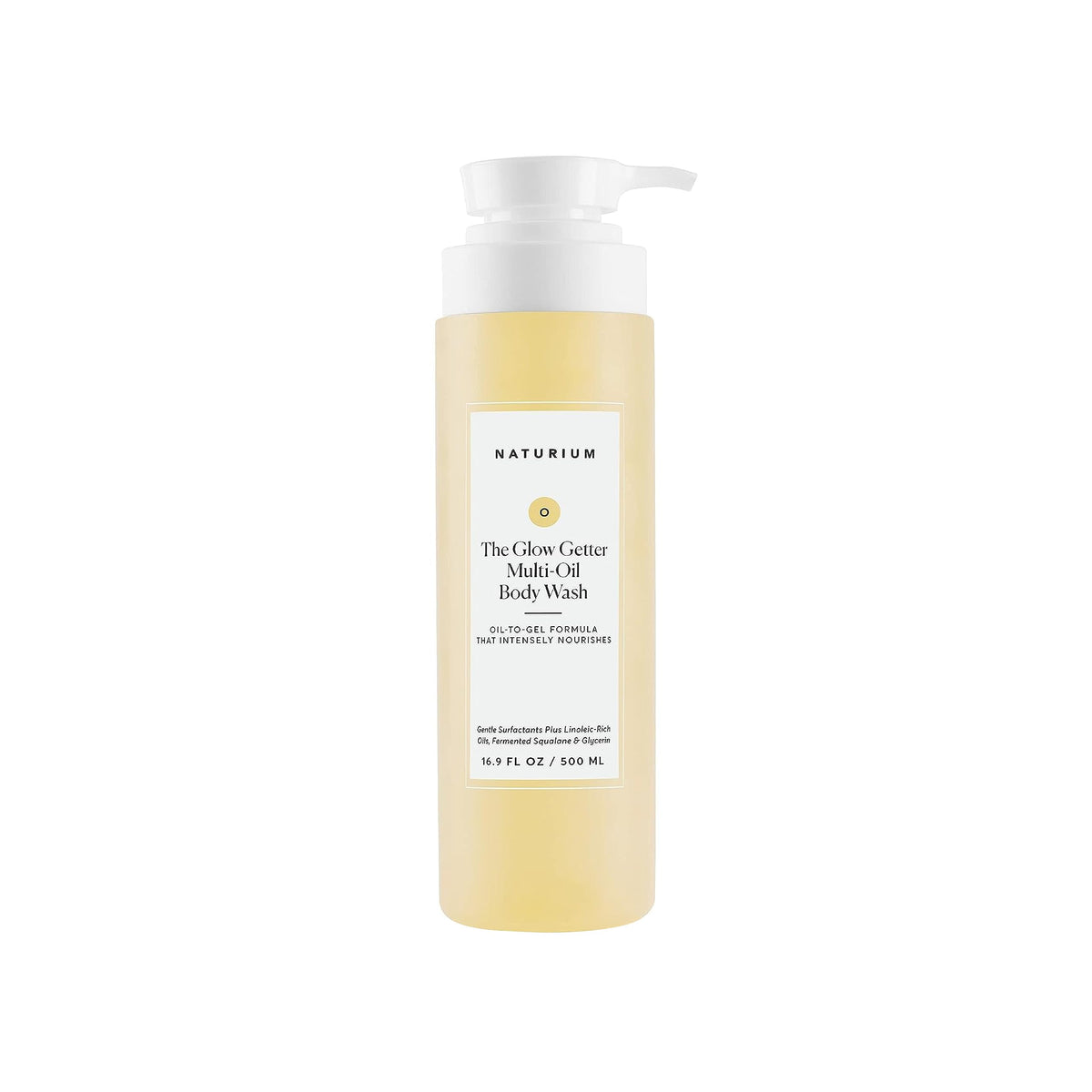 Naturium Glow Getter: botella de ducha con aceite hidratante para uso diario