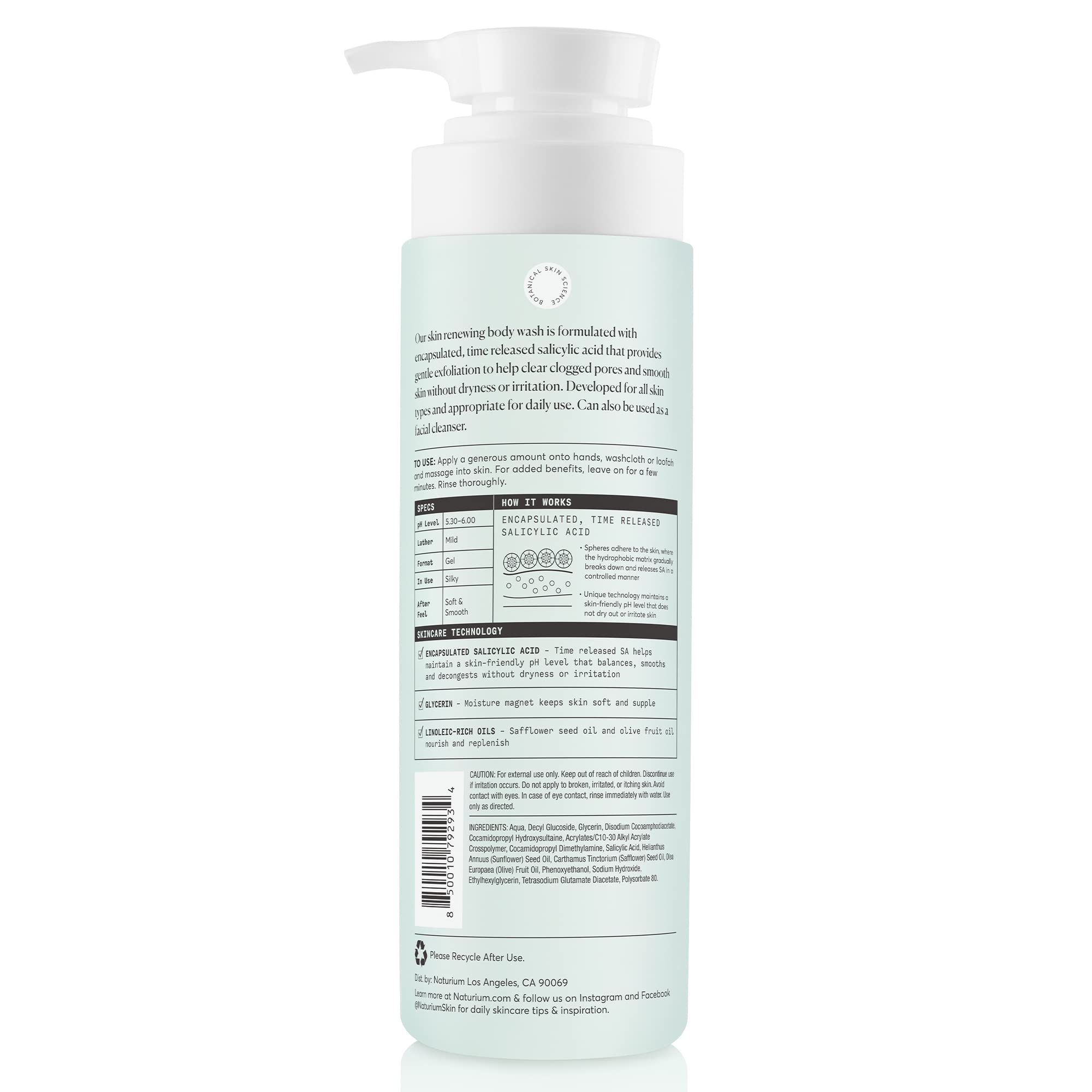 Naturium The Perfector: envase práctico y diseño higiénico