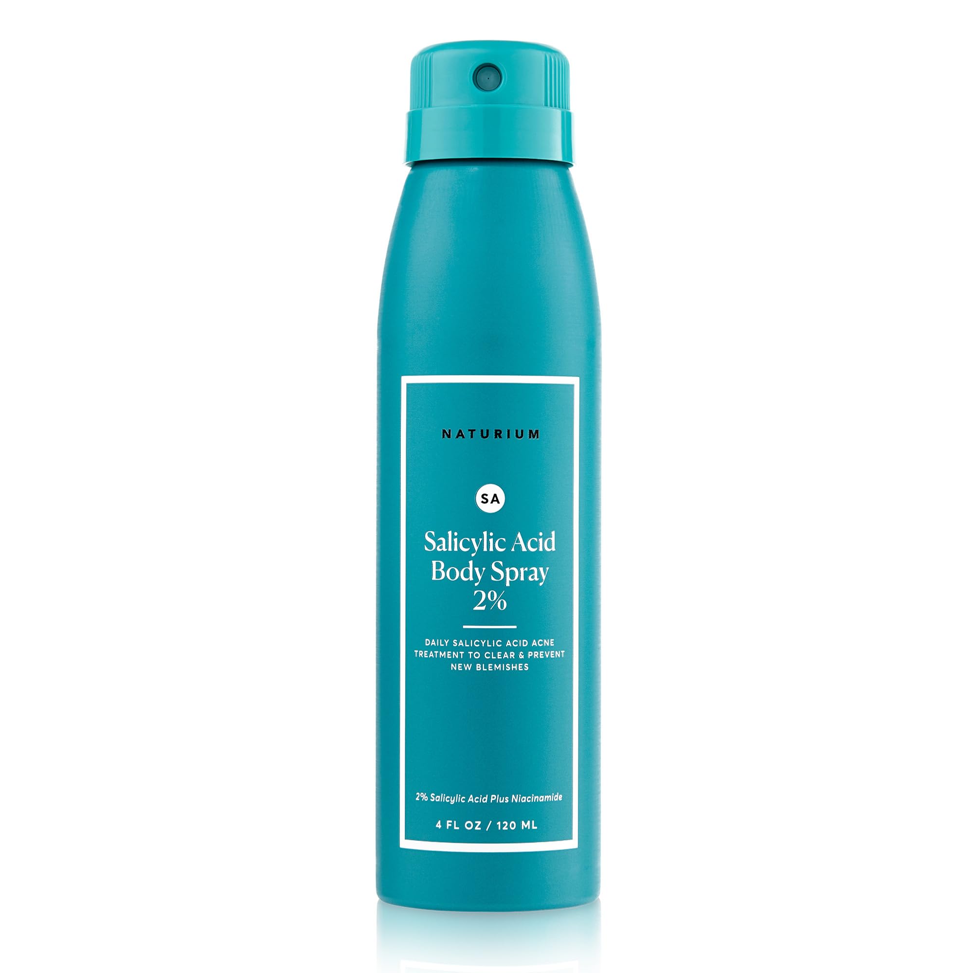 Naturium Spray Corporal: botella para uso diario y control de imperfecciones