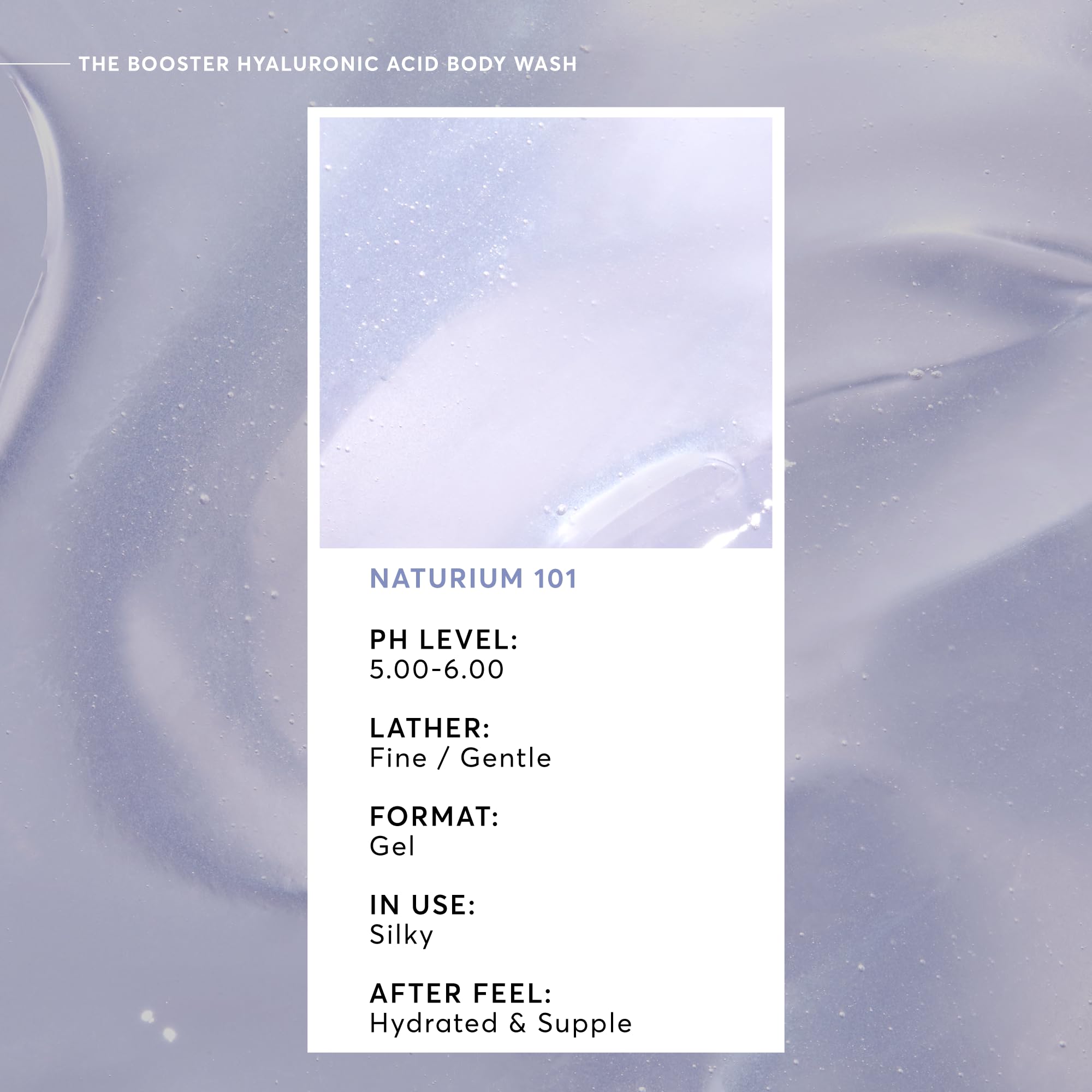Naturium The Booster: textura cremosa para limpieza suave y humectación