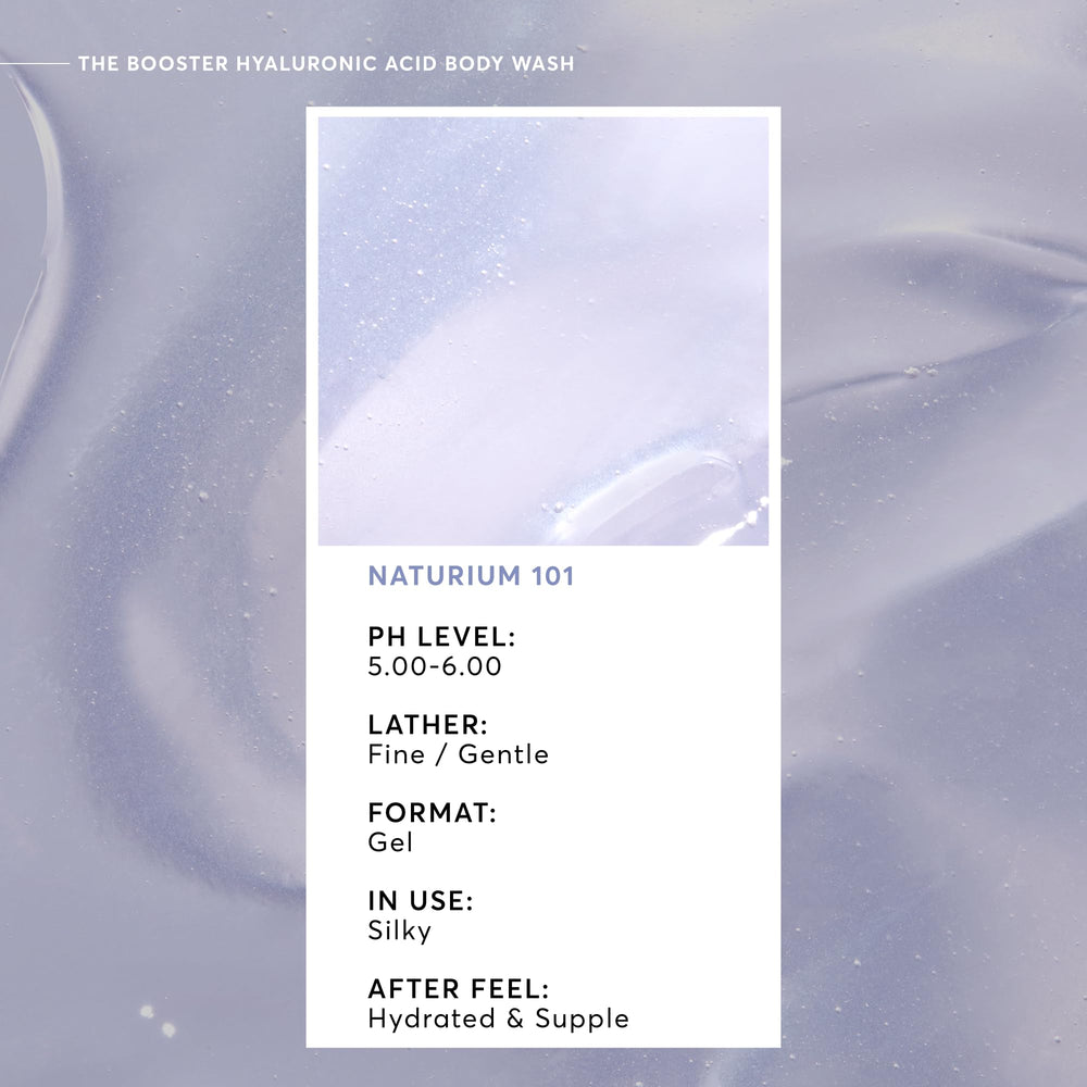 Naturium The Booster: textura cremosa para limpieza suave y humectación