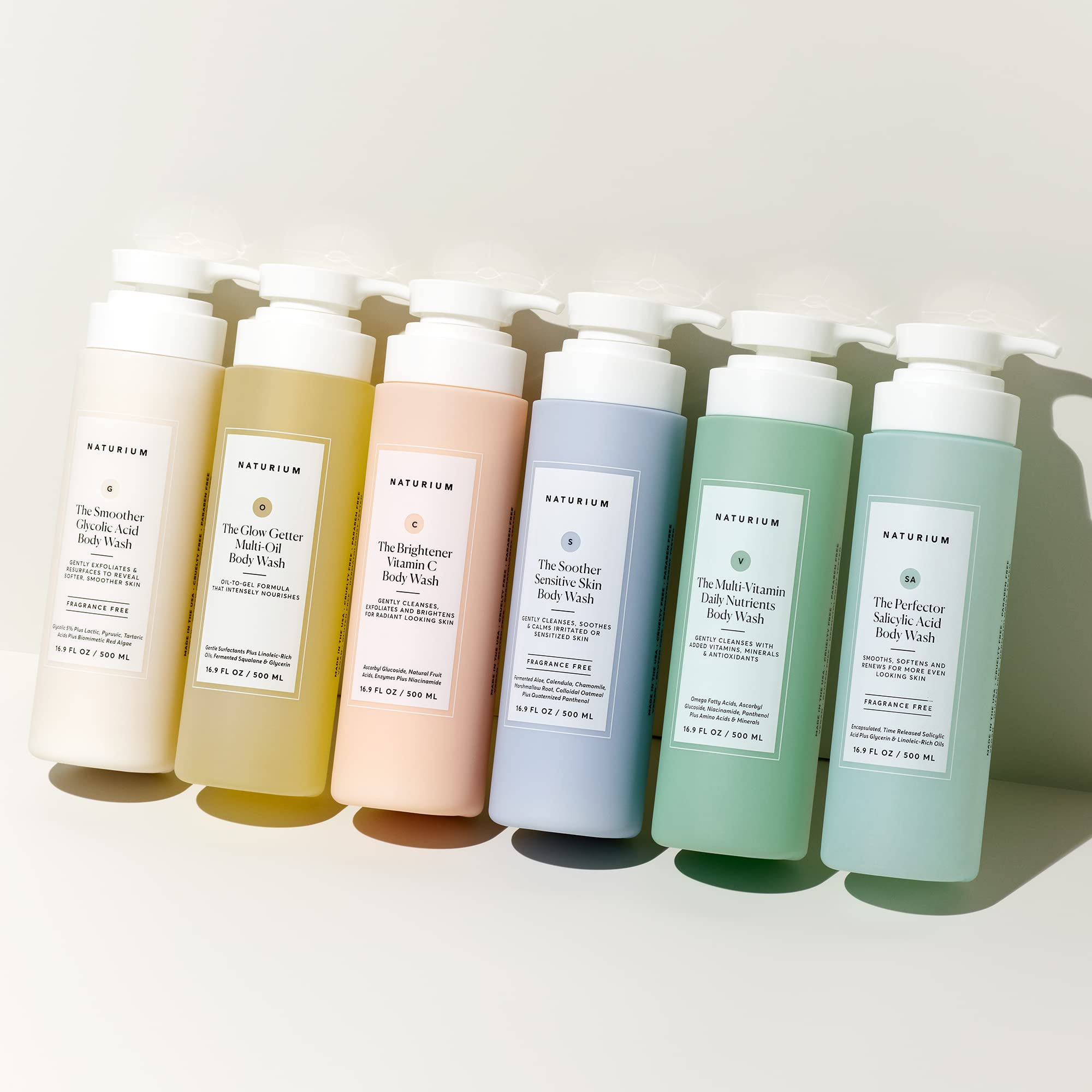 Naturium The Smoother aplicación en la ducha para piel suave