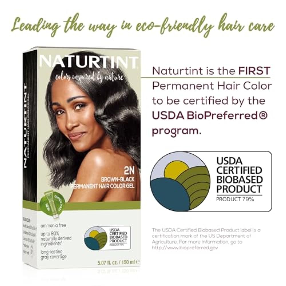 Naturtint 2N Marrón Negro: cobertura de canas para un look duradero