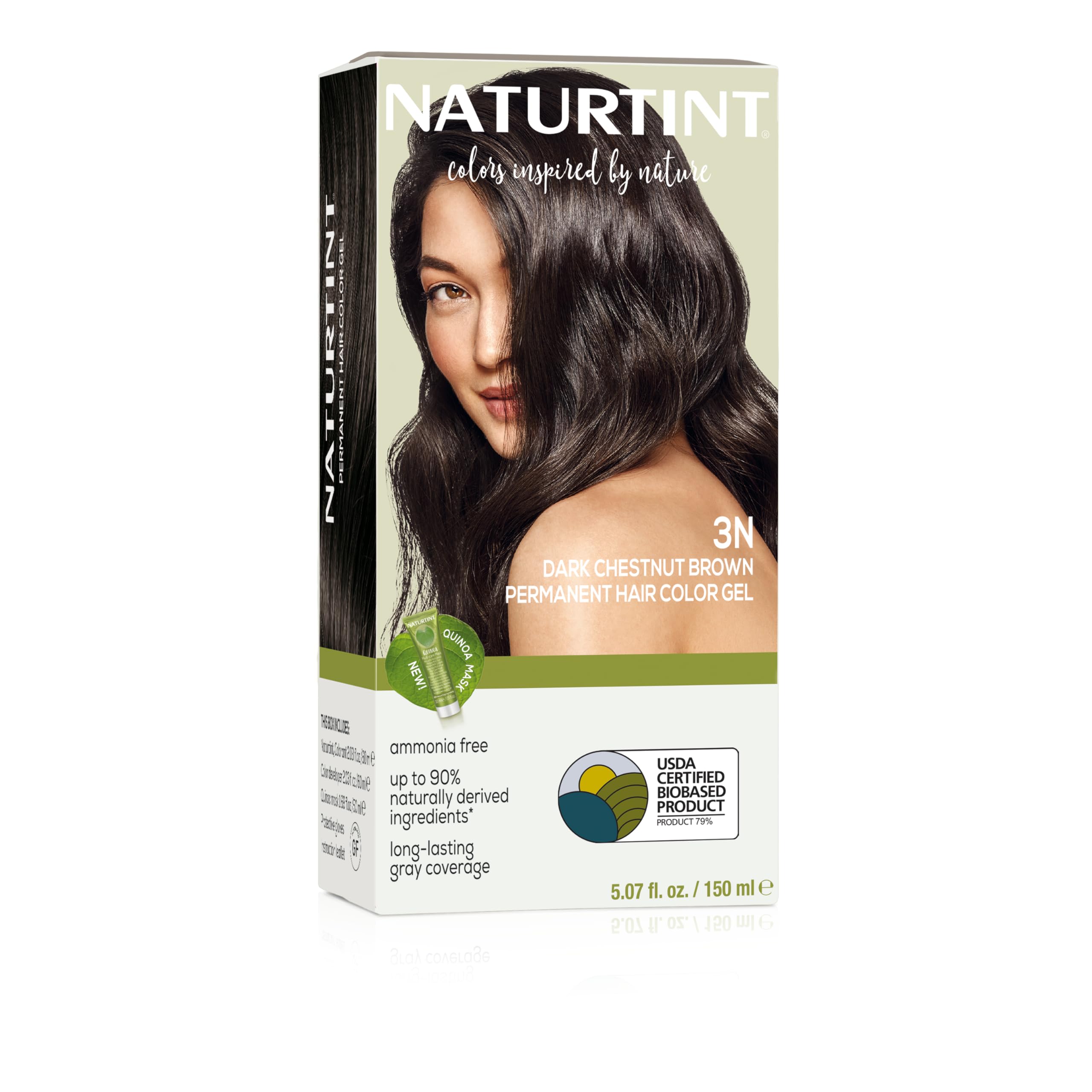 Naturtint 3N, empaque práctico para teñir en casa sin amoníaco.