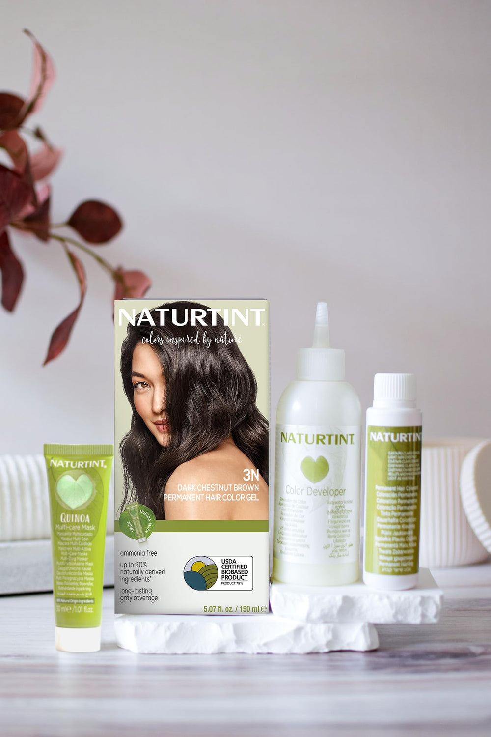 Naturtint 3N fórmula sin amoníaco, aroma suave durante la coloración